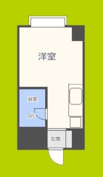 難波センチュリーマンション 間取り