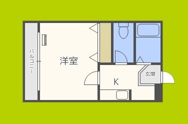 ロイヤルハイツ苅田 間取り