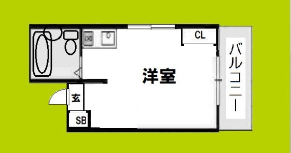都島ハイツ 間取り