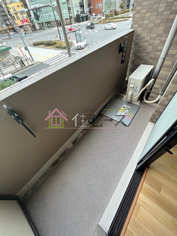 City Life クラウンハイム長堀通 ベランダ