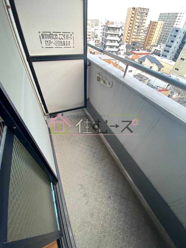 ウエストリバープラザ ベランダ