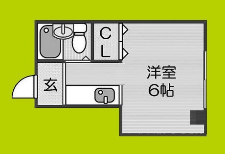 シャンブル玉出 間取り