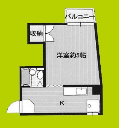 出戸ターミナルハイツ 間取り図