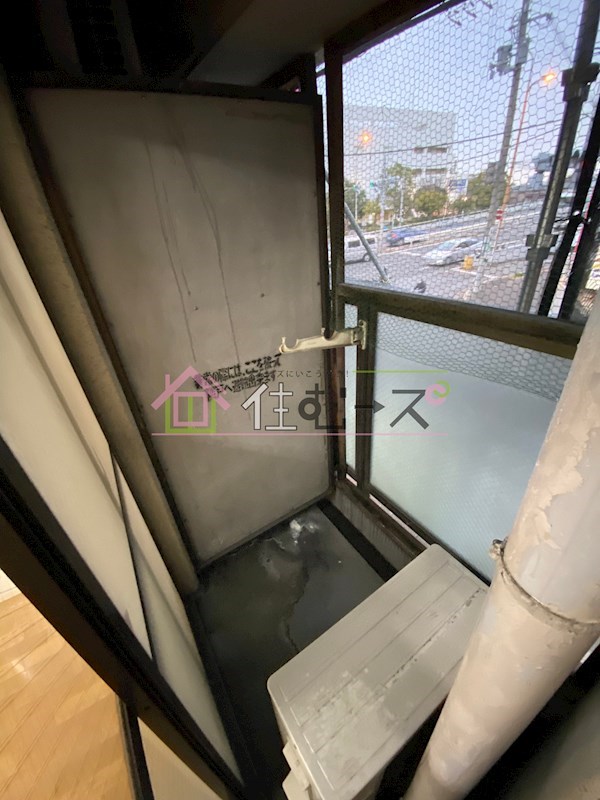 出戸ターミナルハイツ ベランダ