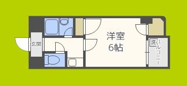 コレクション西田辺 間取り