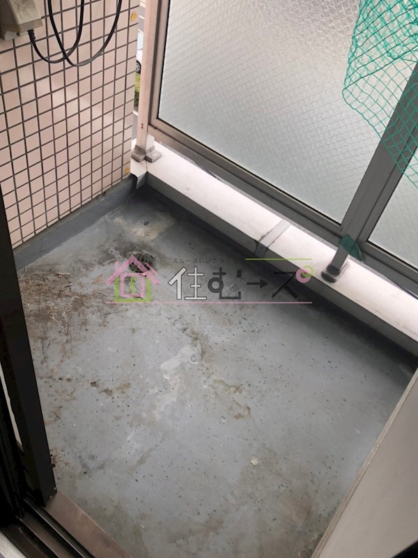 コレクション西田辺 ベランダ