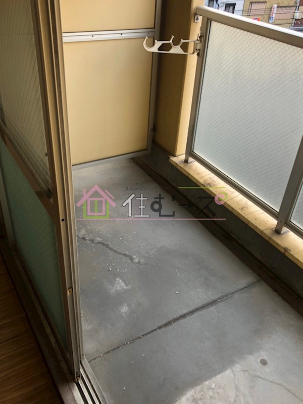 メロディーハイム美章園 ベランダ