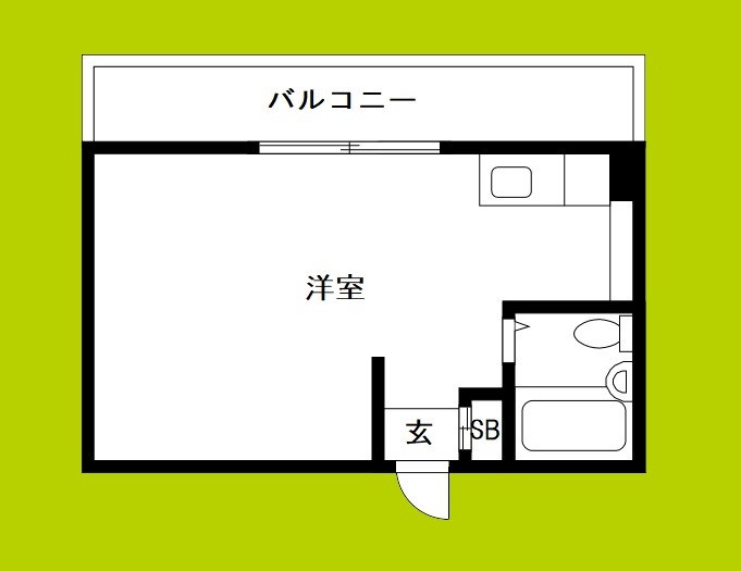 エイチ・ツーオー第7ビル 間取り