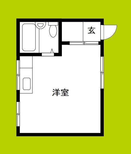 ハイツ夕陽丘  間取り