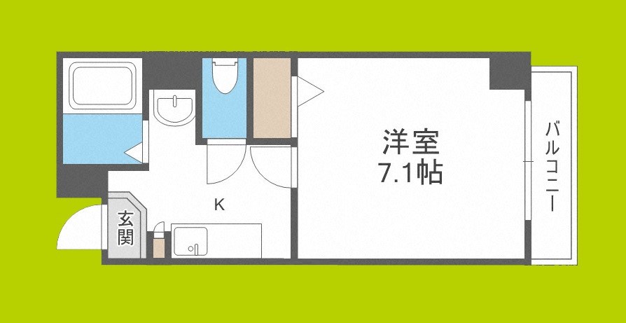 リバーライズ本町 間取り