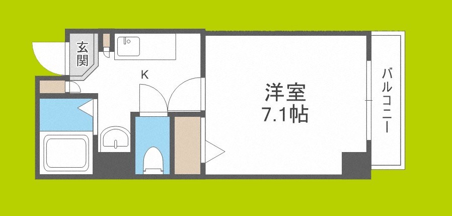 リバーライズ本町 間取り