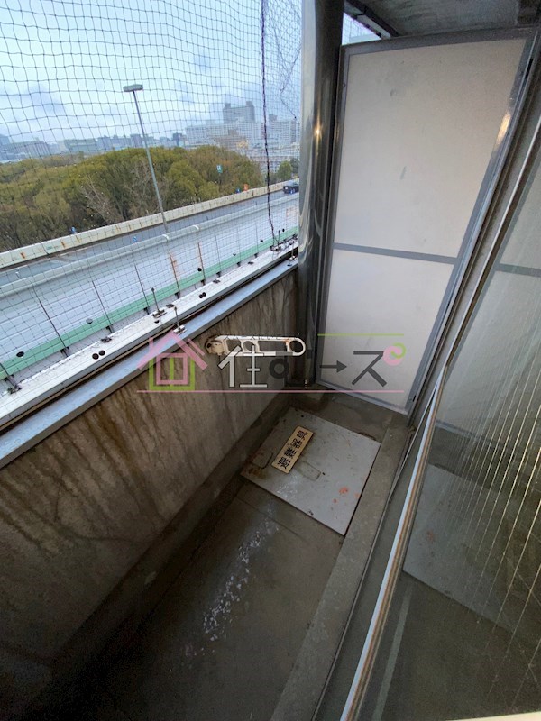 トップヒルズ森之宮  ベランダ