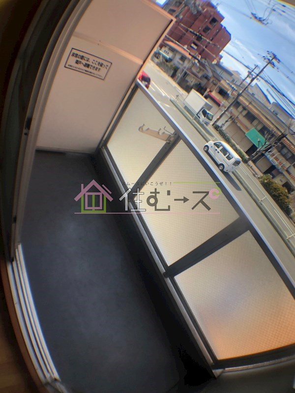ラボ城北 ベランダ