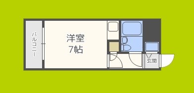 ニューライフ谷町 間取り