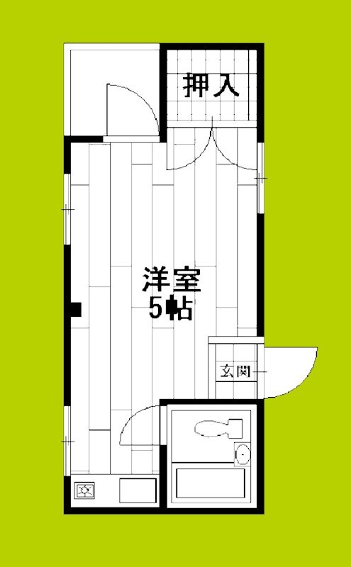 フォンテーヌNo.3 間取り図