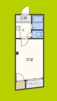 ル・パラ九条 間取り図