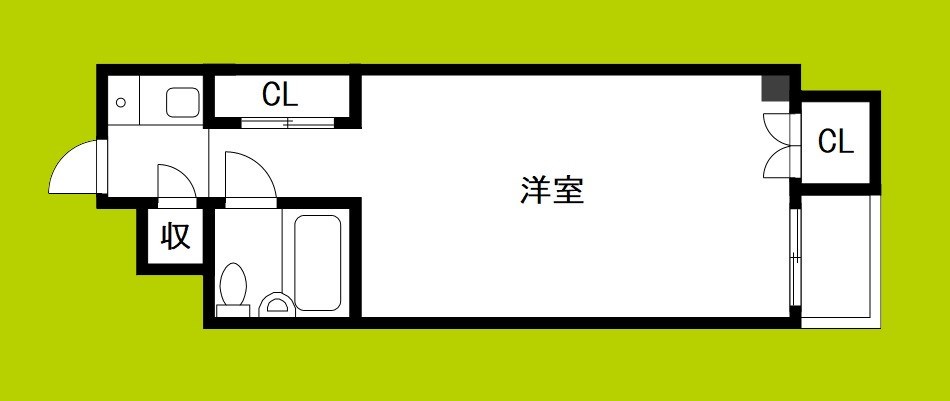 サンハイム天満橋 間取り