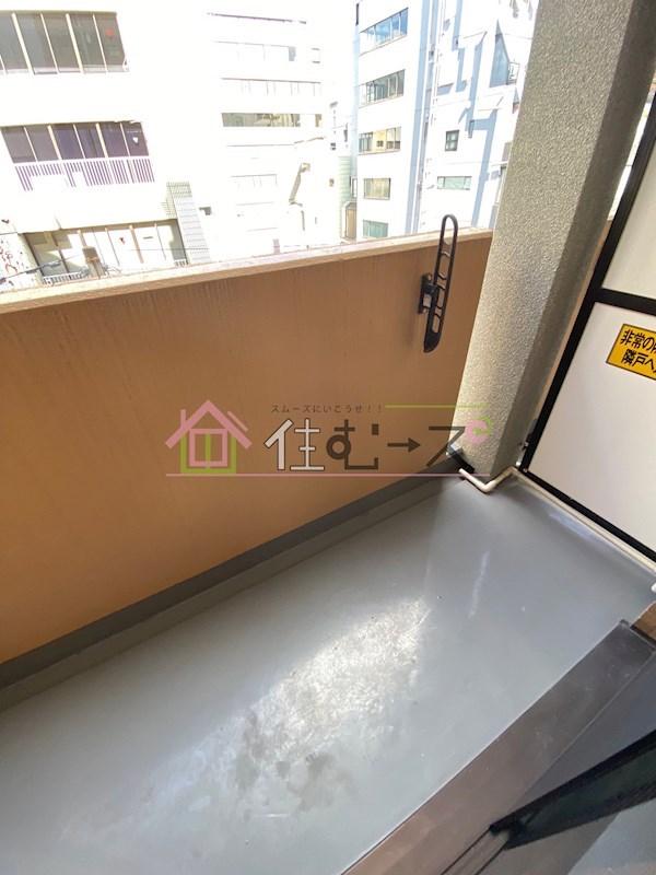 アスヴェル天満橋 ベランダ