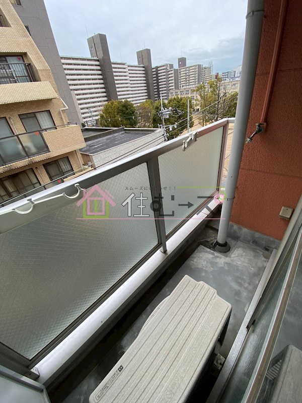 レジデンス堀江 ベランダ