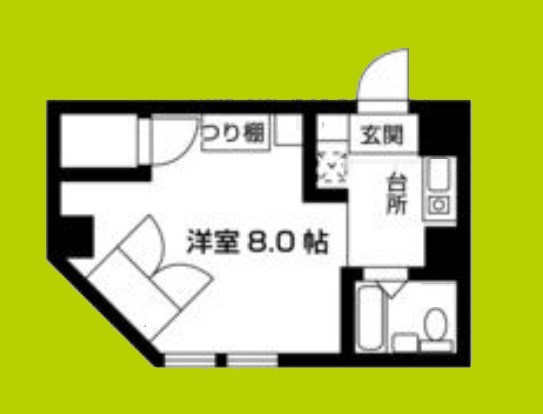 シャトーアルーフ 間取り