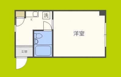 朝日橋ノーブルハイツ 間取り