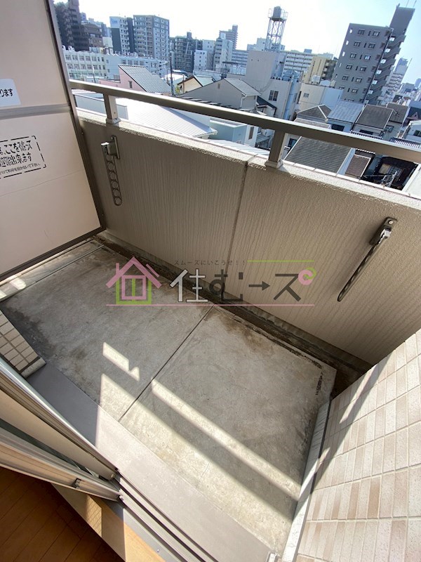 ランドマークシティ大阪城南 ベランダ