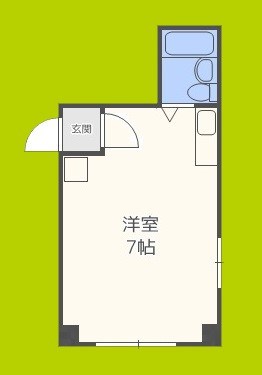 大宝　小橋ロイヤルハイツ 間取り