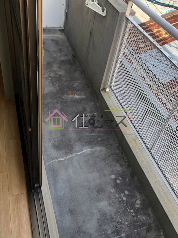 永田マンション ベランダ