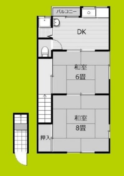 幸荘 間取り