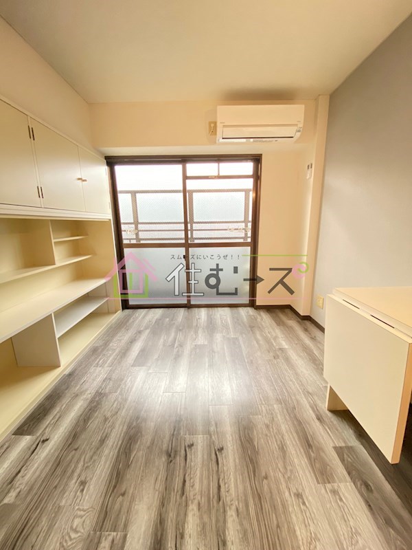 大国町池田マンション ベッドルーム