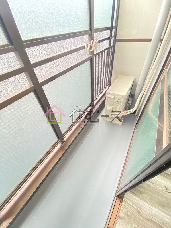 大国町池田マンション ベランダ