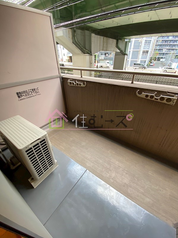 エステムコート梅田東アクアパレス ベランダ