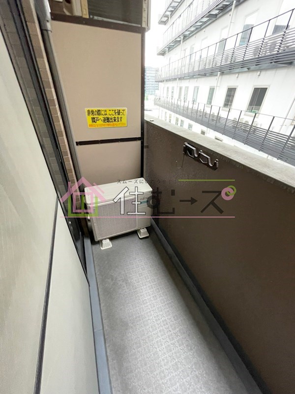 リーガル新大阪Ⅲ ベランダ