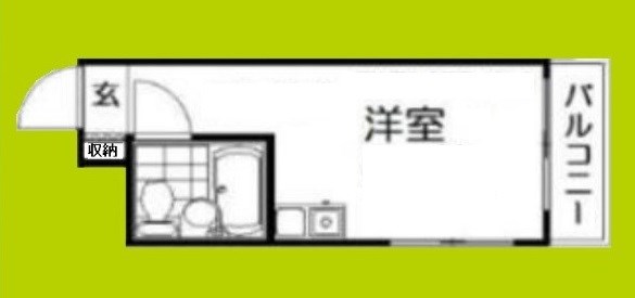 グリシーヌ弁天町 間取り