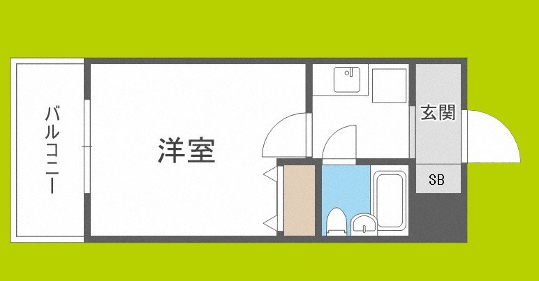 エスリード難波 間取り