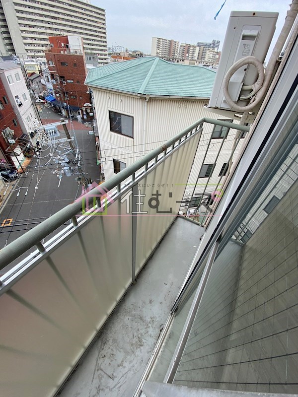 順天ハイツ ベランダ