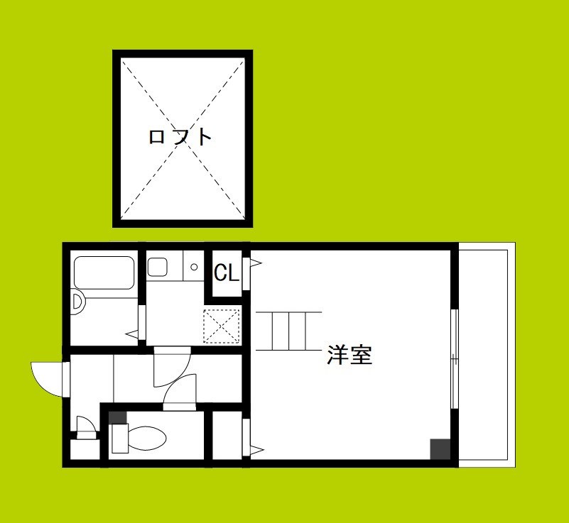 コフレ鶴橋 間取り