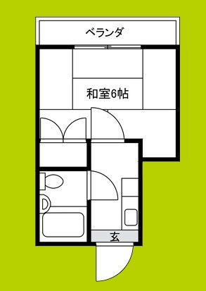 プレアール豊里Ⅱ 間取り