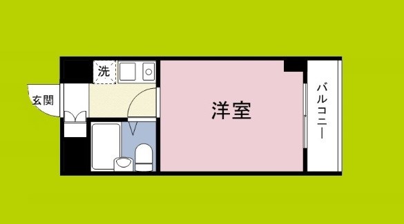 シティピア玉造 間取り