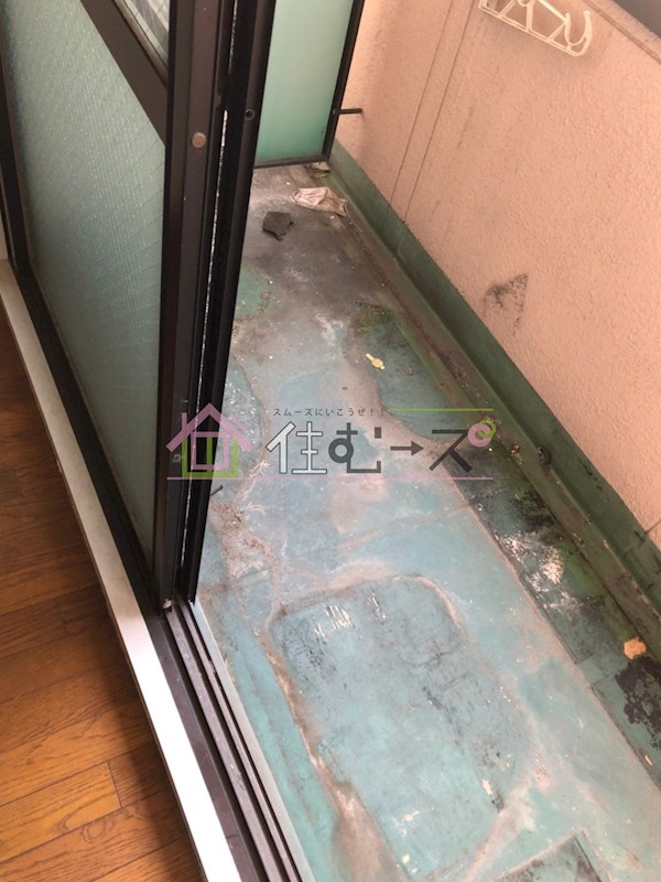 グロー長居公園 ベランダ