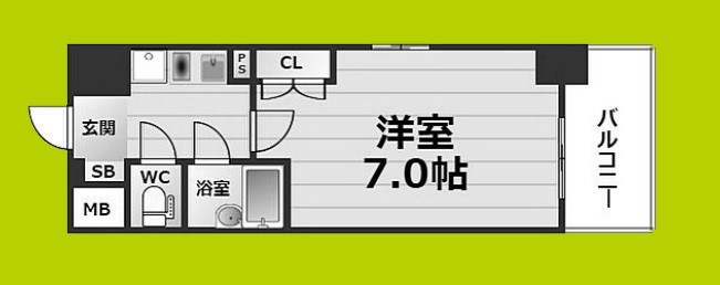 ラナップスクエア北梅田シティ 間取り