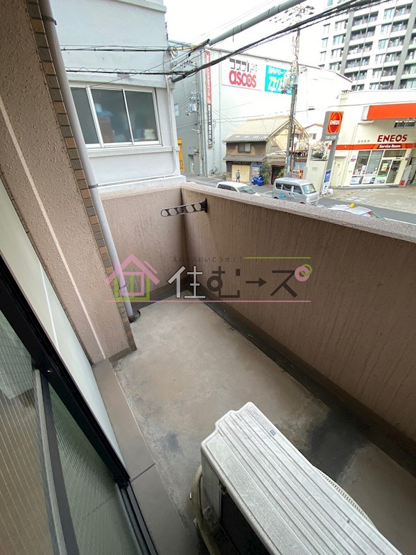 ラナップスクエア北梅田シティ ベランダ
