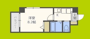 ウィンヒルズ難波西 間取り