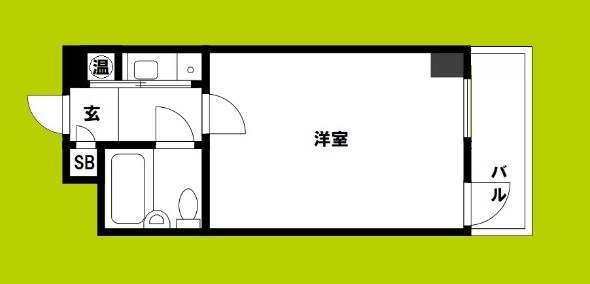 エイチツーオー市岡 間取り