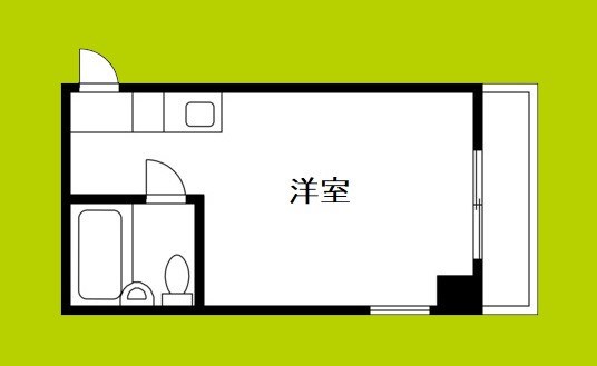 パシフィック今里Ⅱ 間取り