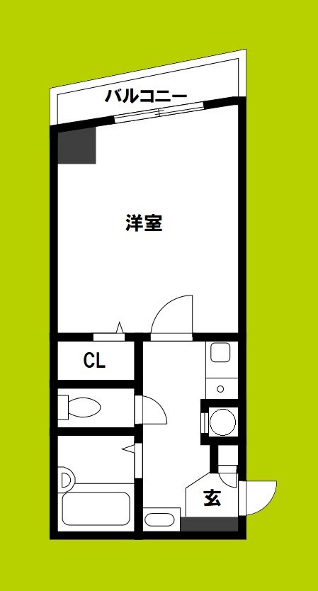 アヴェニール寺田町 間取り