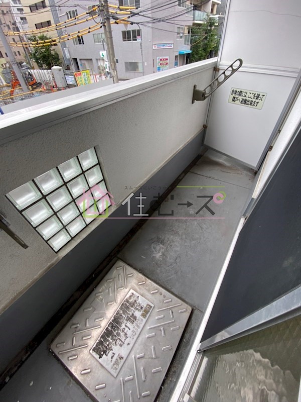 アヴェニール寺田町 ベランダ