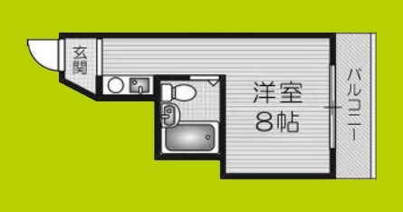 ドムール新北野 間取り