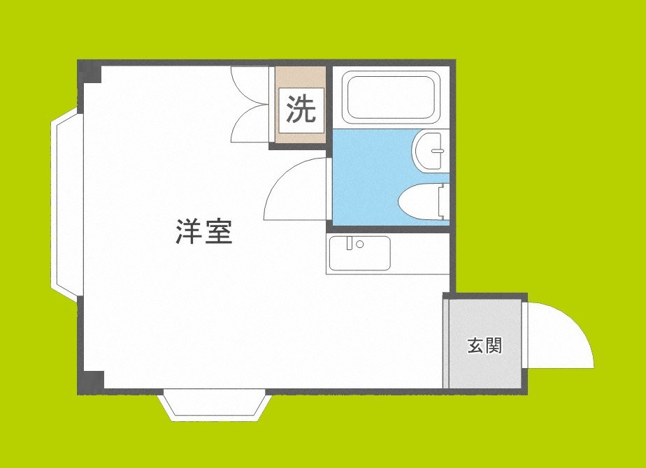 シティアーク北堀江 間取り