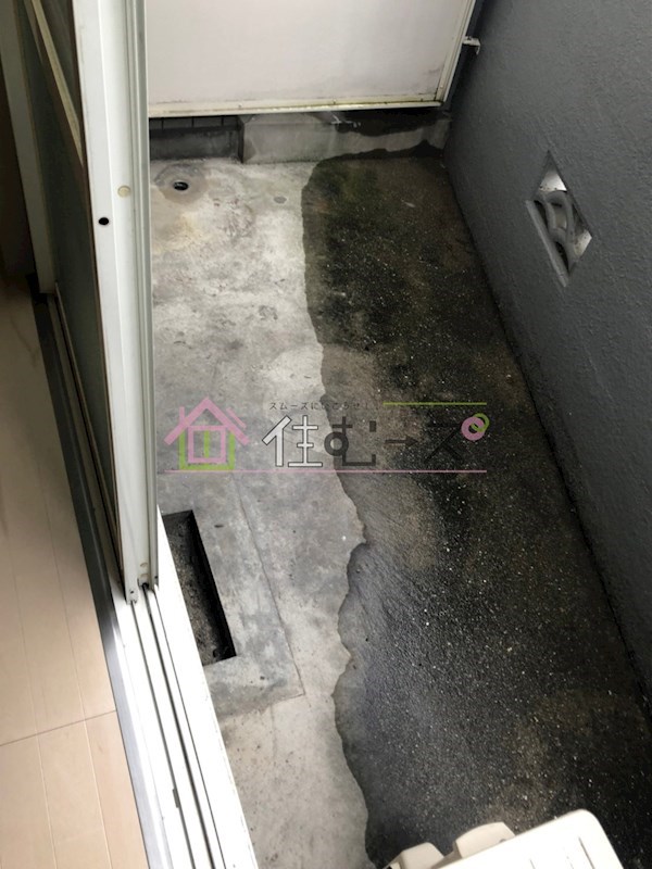 メゾンアンティーム ベランダ